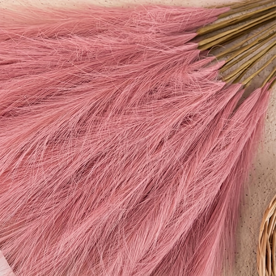Penas De Simulação De Grama Ar - Pampas Grass Decor avaliação e preço