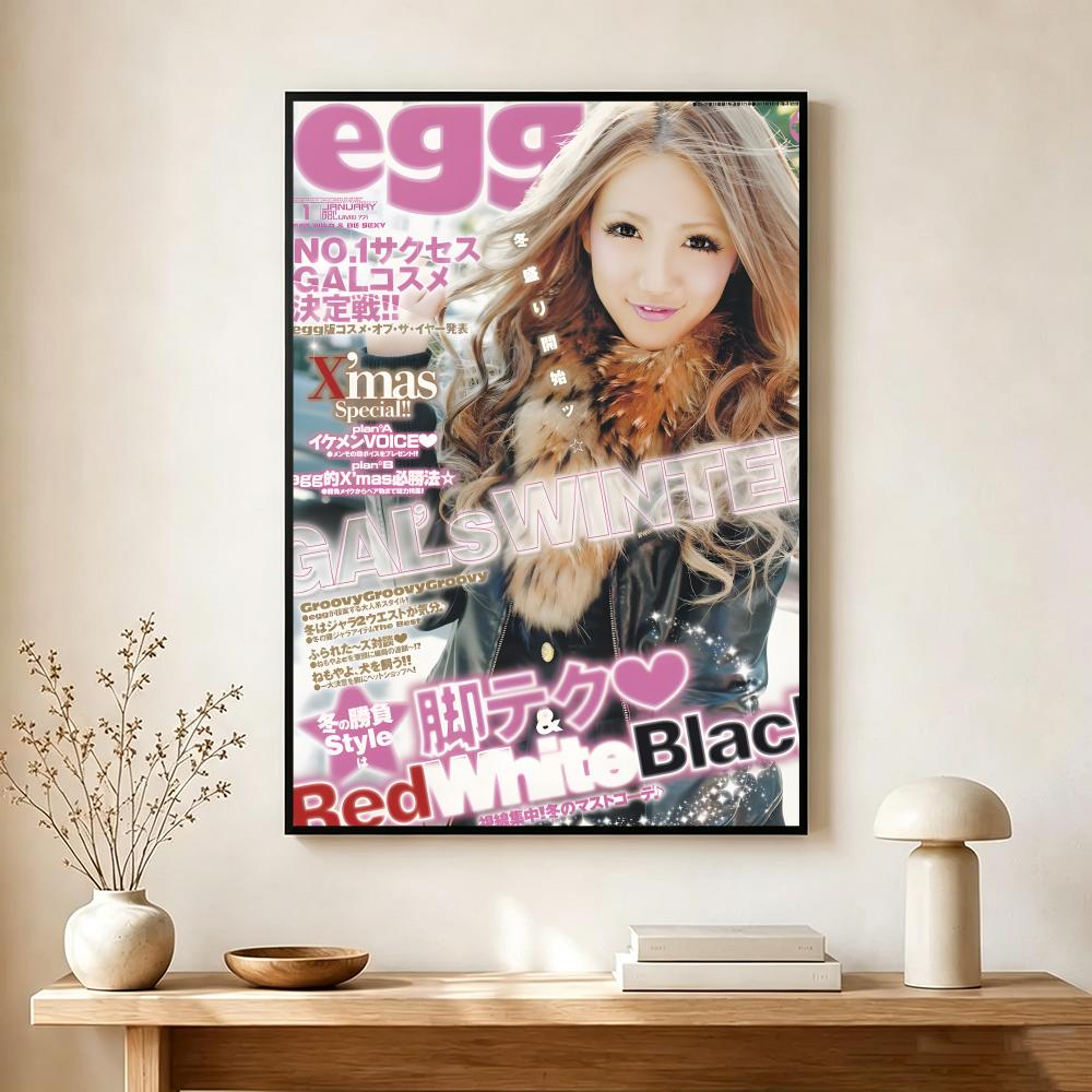 Revista Gyaru, pôster EGG GAL, - Home Decor Magazine avaliação e preço