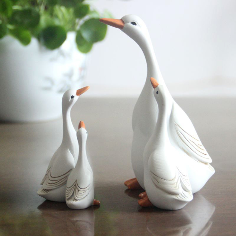 Divertimento bonito pato resin - Home Decor Za avaliação e preço