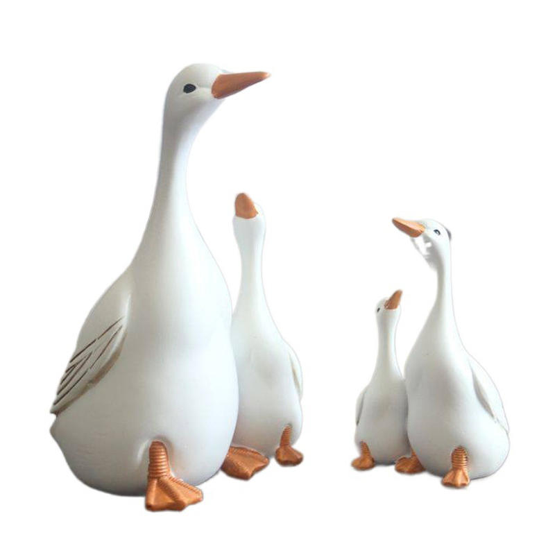 Divertimento bonito pato resin - Home Decor Za avaliação e preço