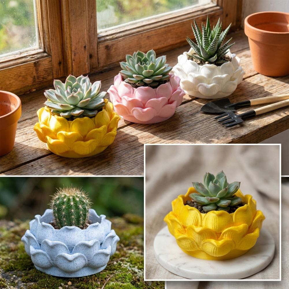 Vaso de Plástico 3D em Formato - Rattan Plant Basket avaliação e preço