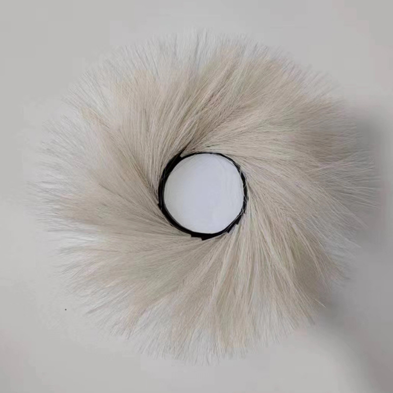 Grinalda de junco artificial p - Pampas Grass Decor avaliação e preço